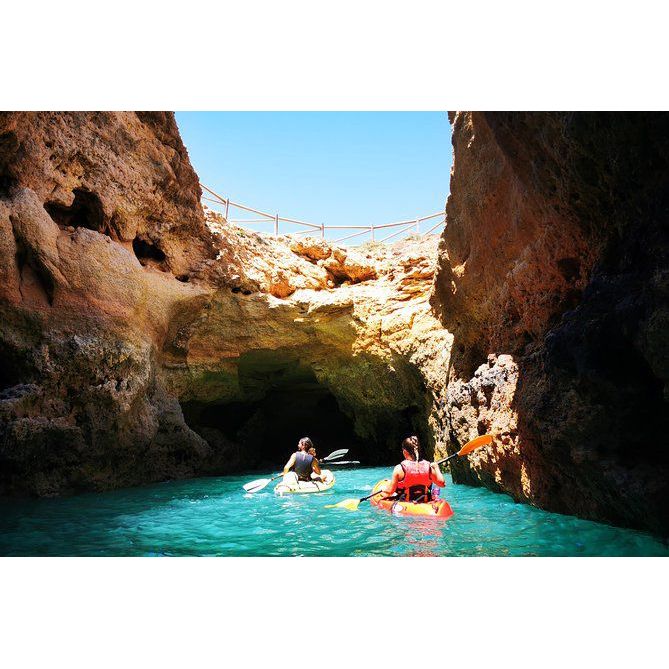 Passeio de Kayak às Grutas de Benagil
