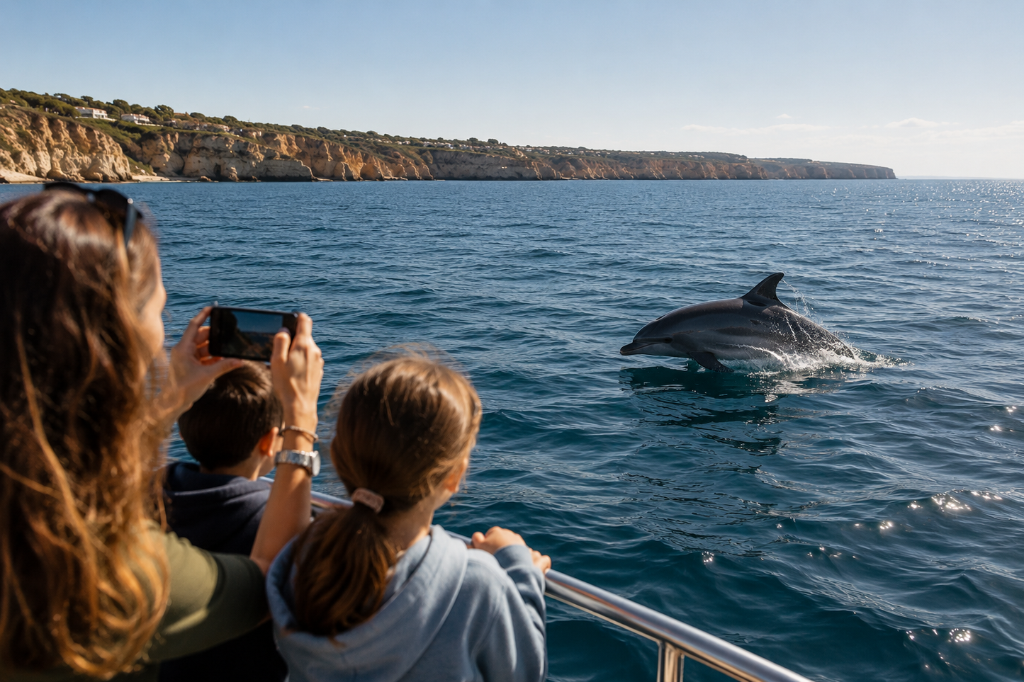 Albufeira: Dolphin and Benagil Caves