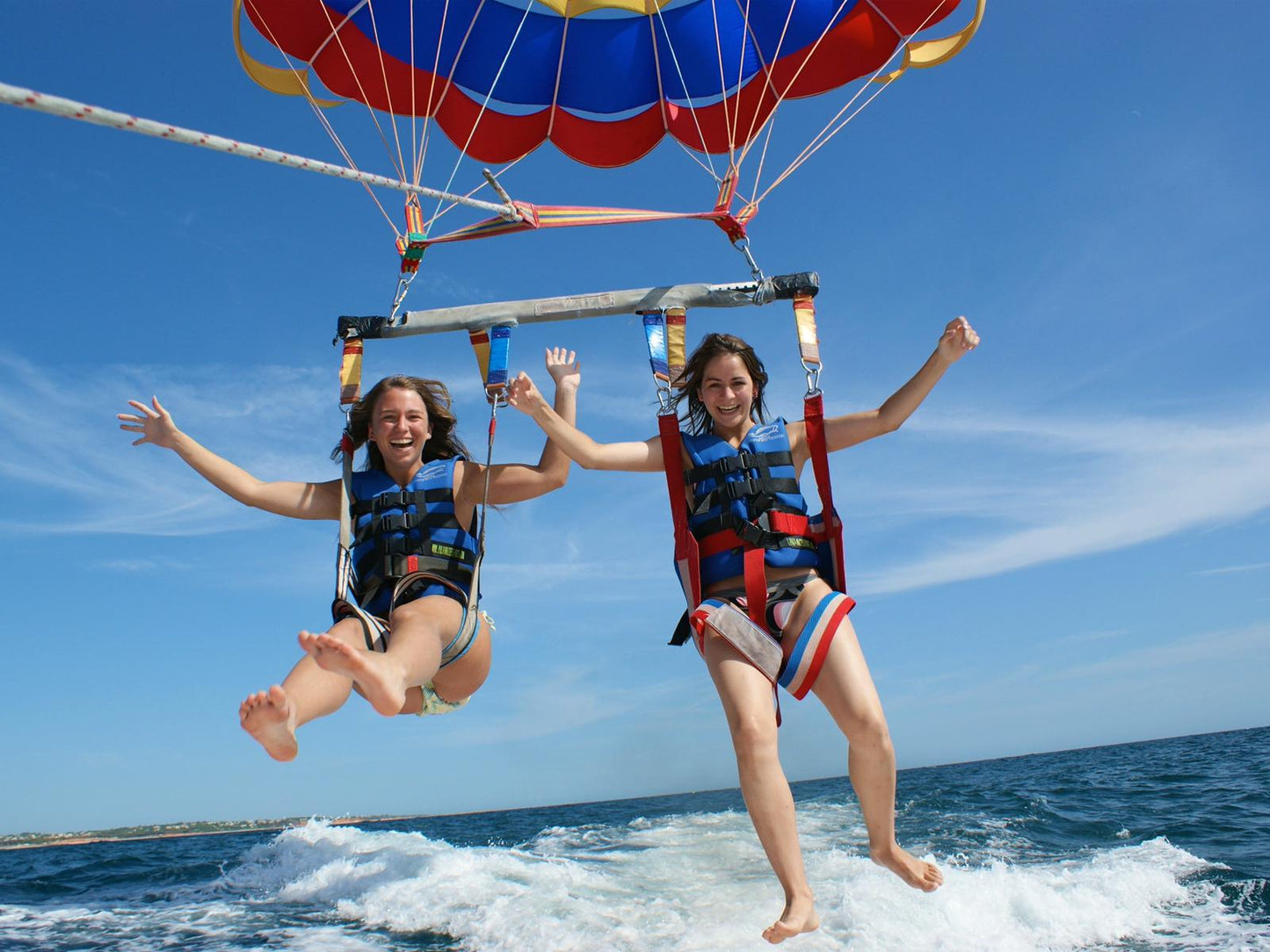 Passeio de Barco em Parasailing