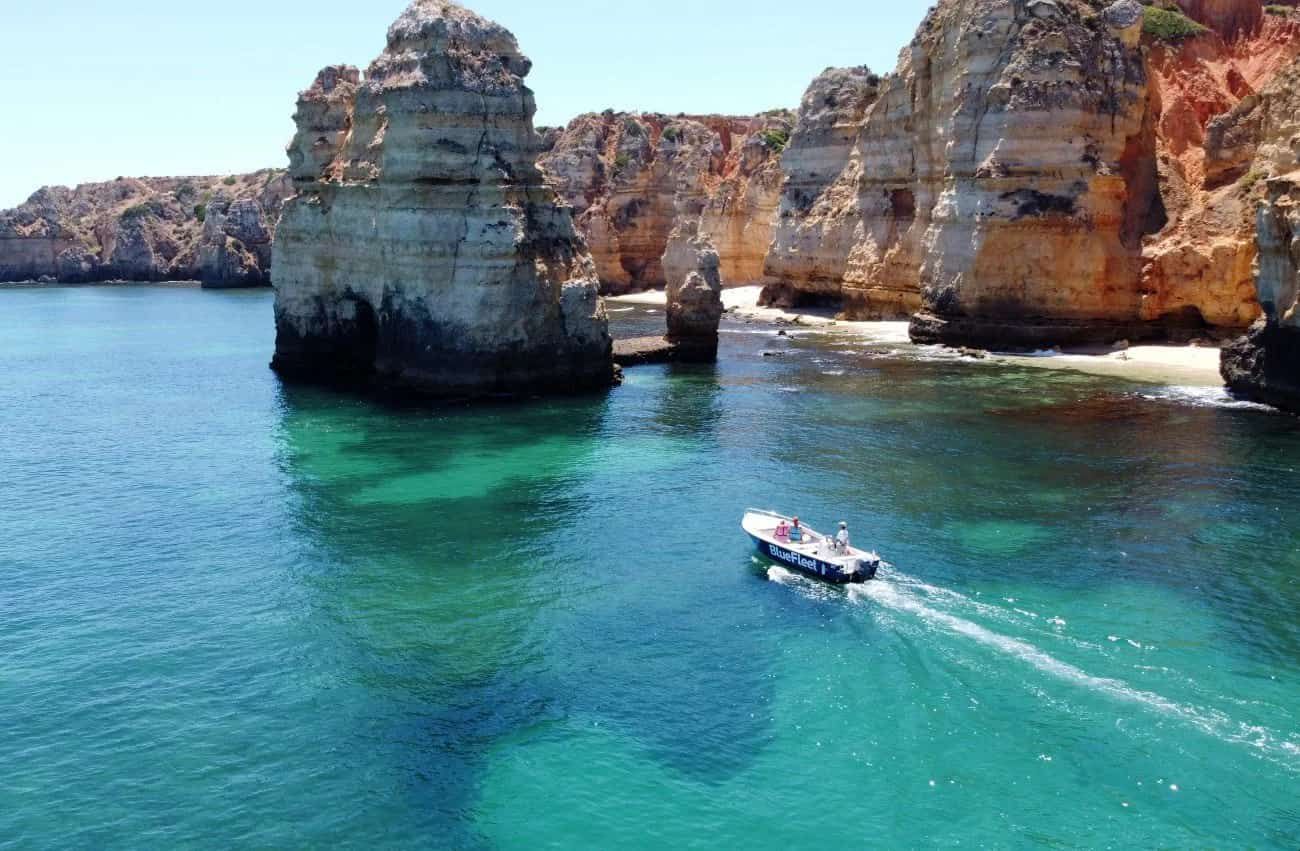 Excursion en bateau à Ponta da Piedade