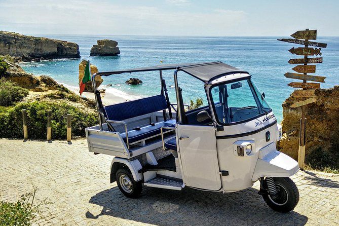 Visite en tuktuk de la ville et des plages d'Albufeira