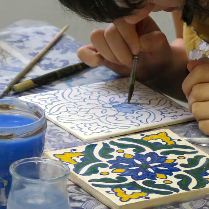 Workshop de Pintura de Azulejos