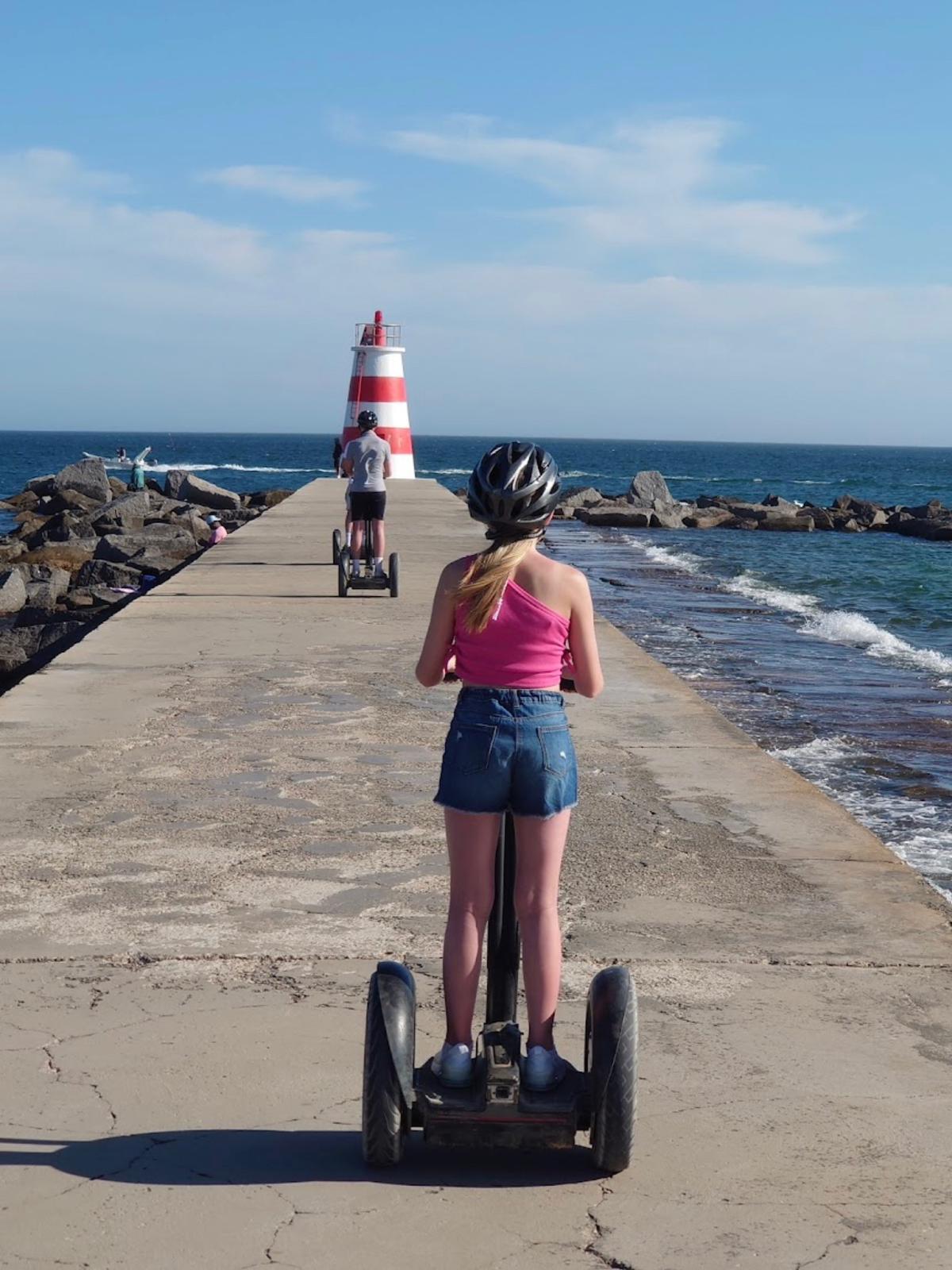 Aventure à travers la Ria Formosa en scooter