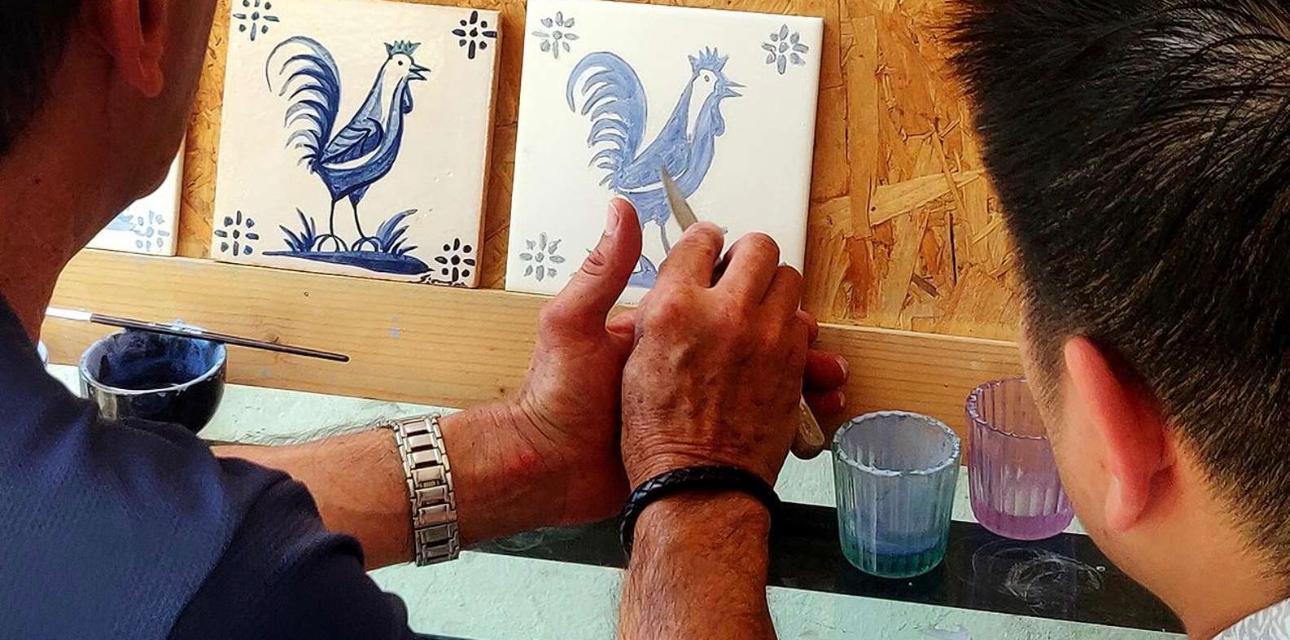 Workshop de Pintura de Azulejos