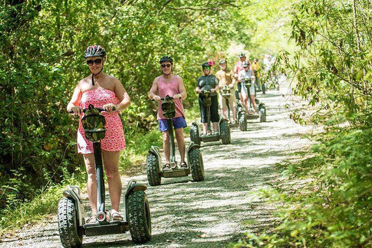 Aventure à travers la Ria Formosa en scooter