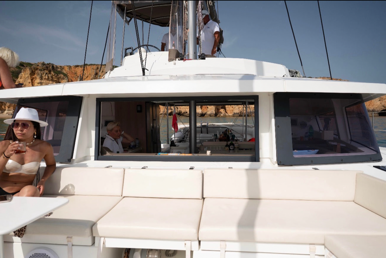 Lagos: Private Catamaran with Drinks and Snacks