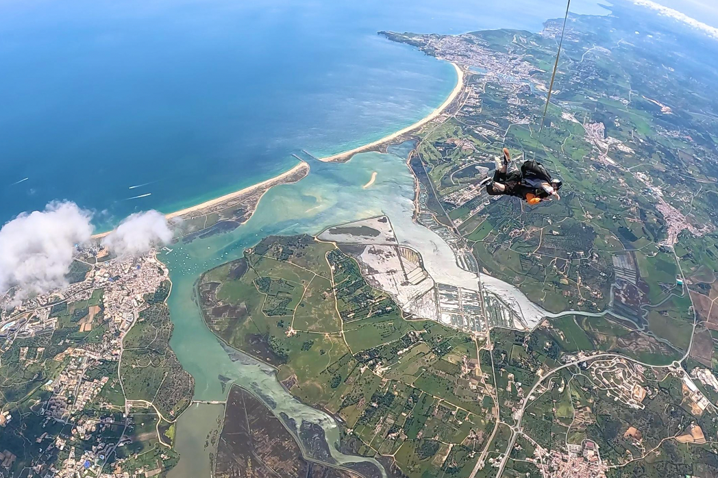 Skydiving Jump from 10,000 to 15,000 Feet