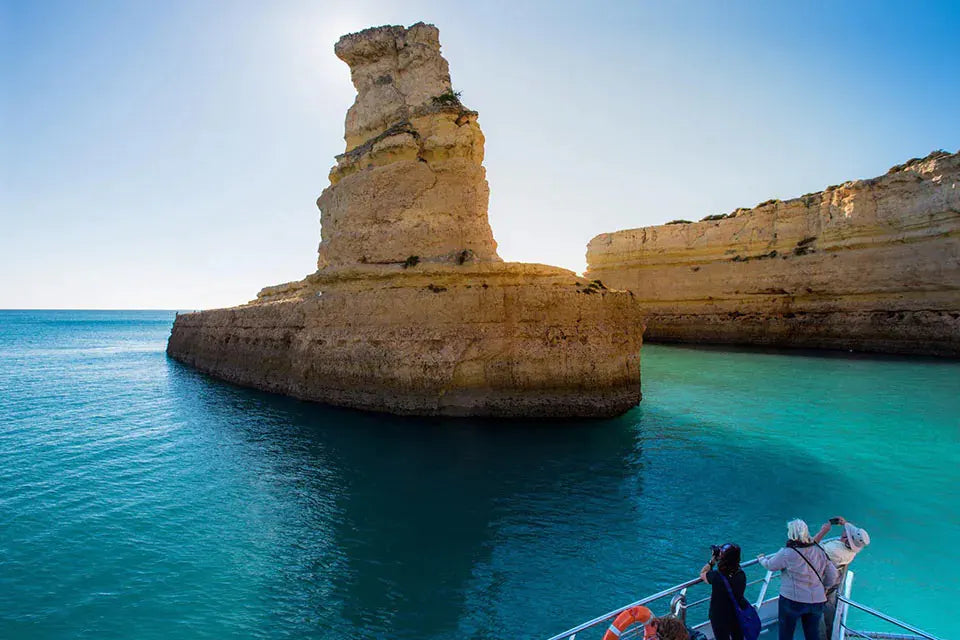 Portimão: Benagil Caves and Coastline Catamaran