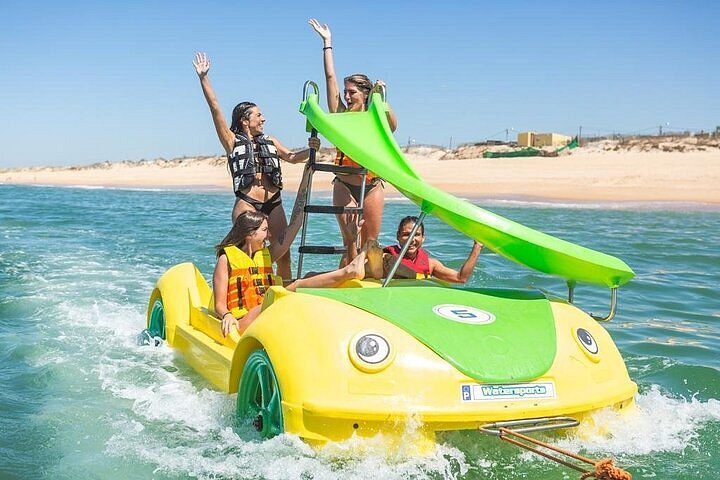 Albufeira: Pedal Boat with Slide