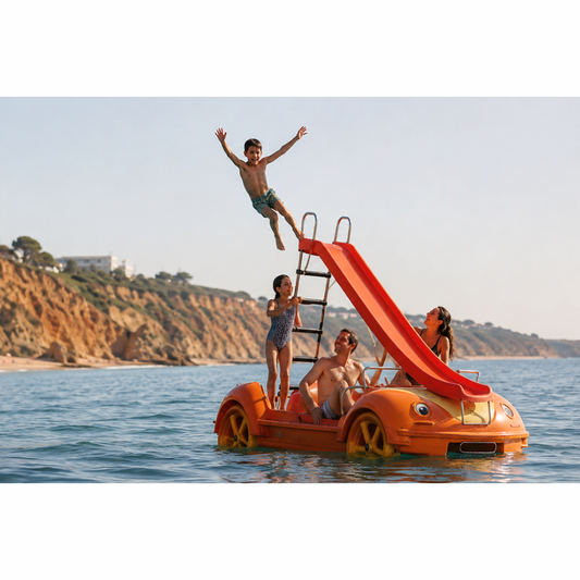 Albufeira: Pedal Boat with Slide