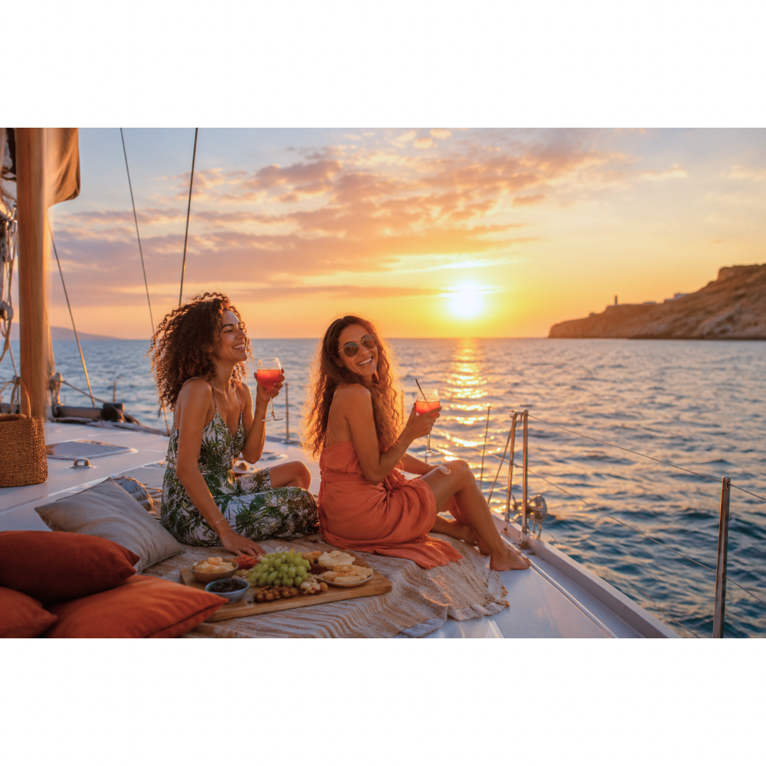 Albufeira: Sunset Food Tasting Cruise