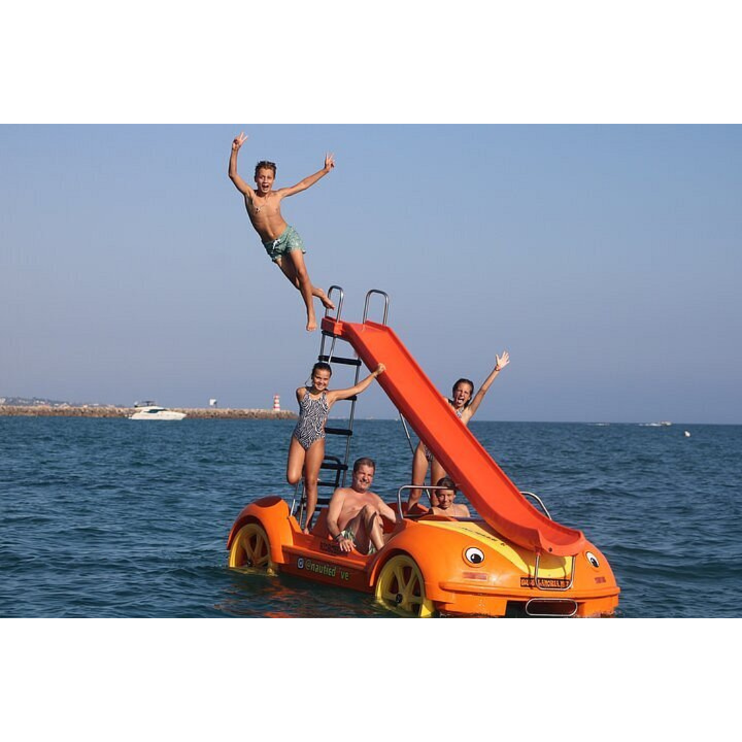 Albufeira: Pedal Boat with Slide